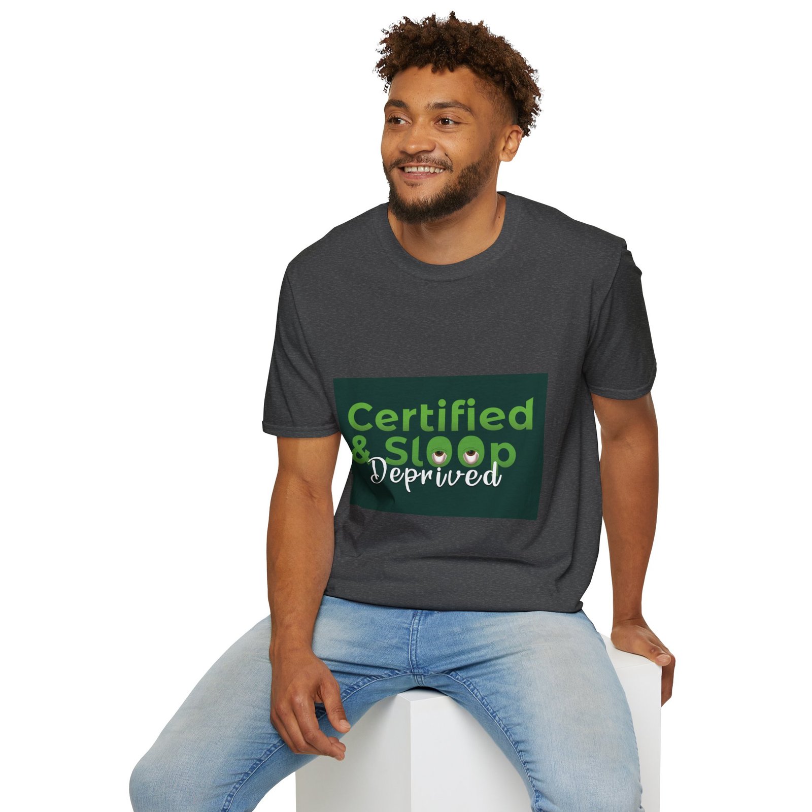 certified & sleep deprived unisex softstyle t shirt certified & sleep deprived unisex softstyle t shirt