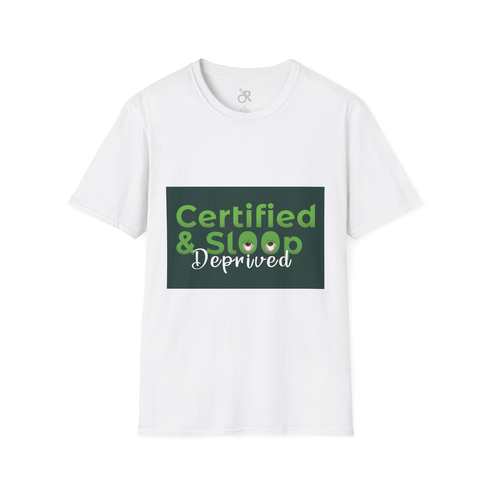 certified & sleep deprived unisex softstyle t shirt certified & sleep deprived unisex softstyle t shirt