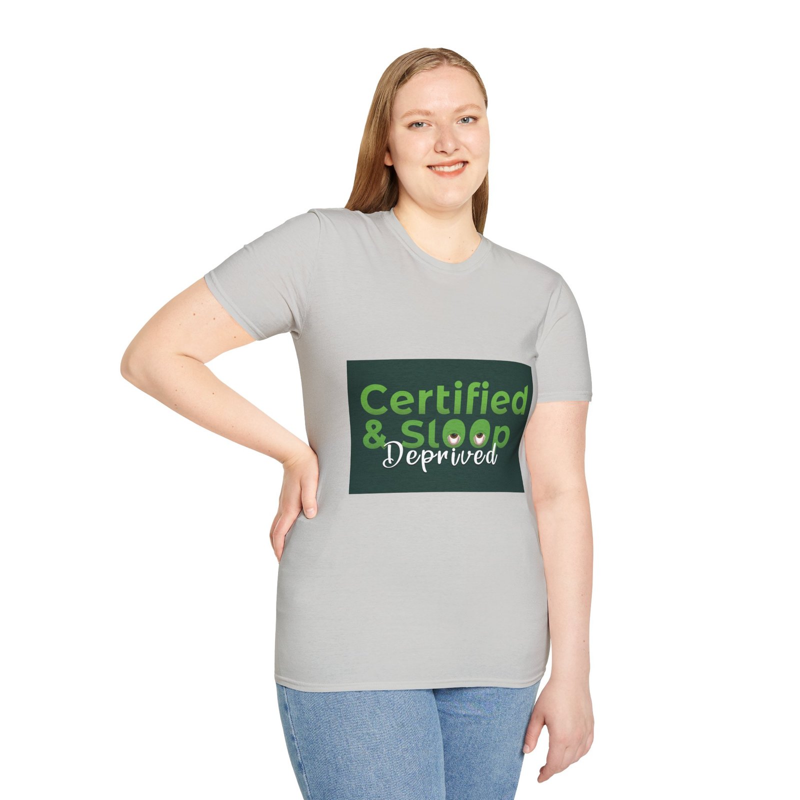 certified & sleep deprived unisex softstyle t shirt certified & sleep deprived unisex softstyle t shirt