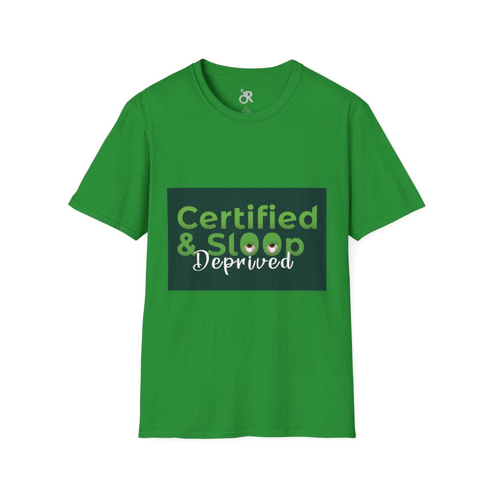 certified & sleep deprived unisex softstyle t shirt certified & sleep deprived unisex softstyle t shirt