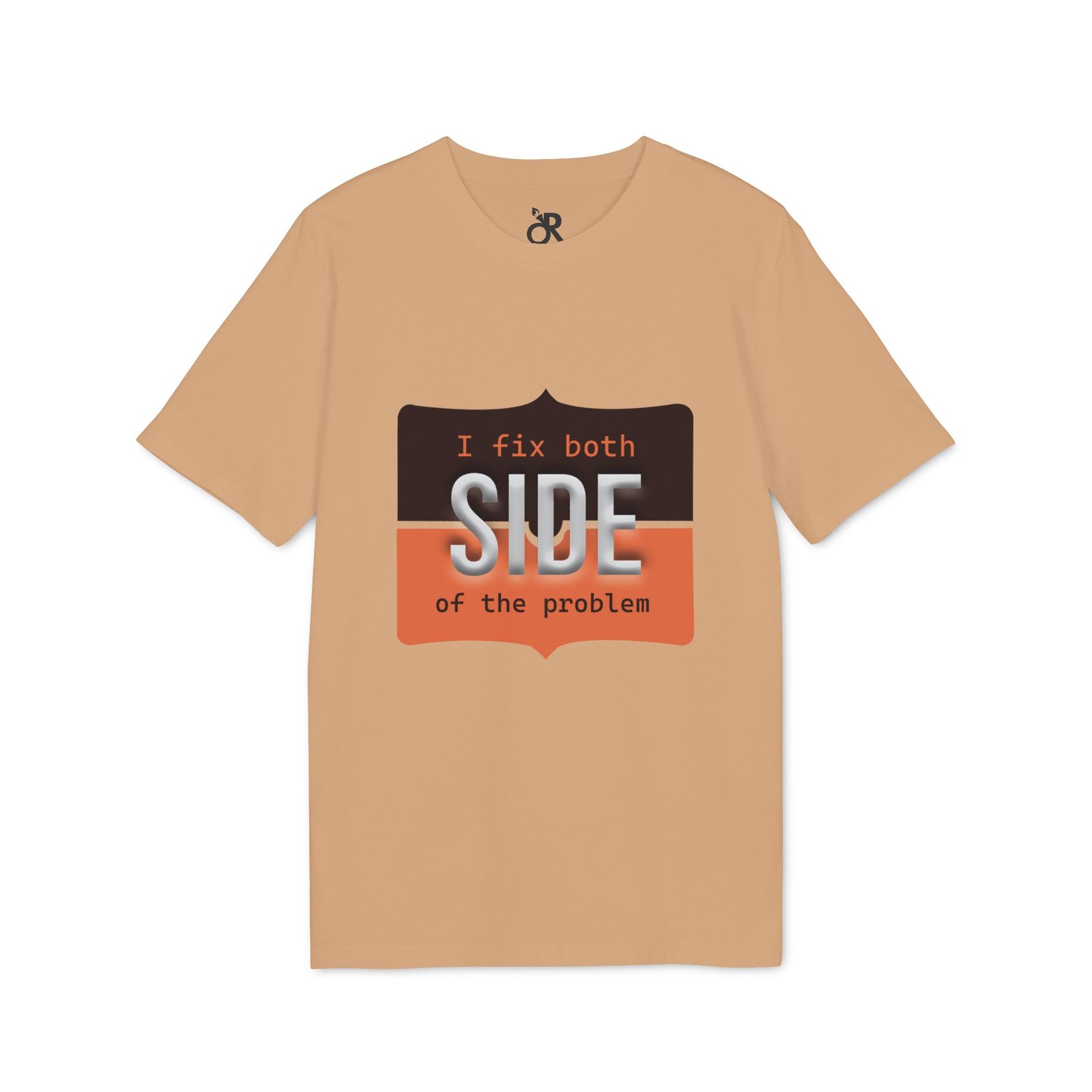 t shirt — "i fix both sides of the problem" graphic tee t shirt — "i fix both sides of the problem" graphic tee
